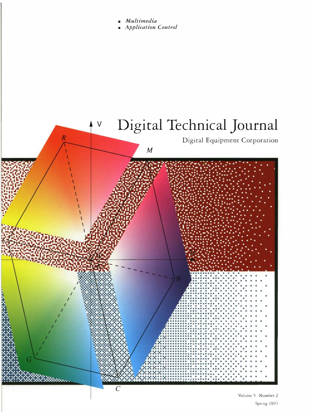 Digital Technical Journal, Volume 5, Number 2: Multimedia; Application