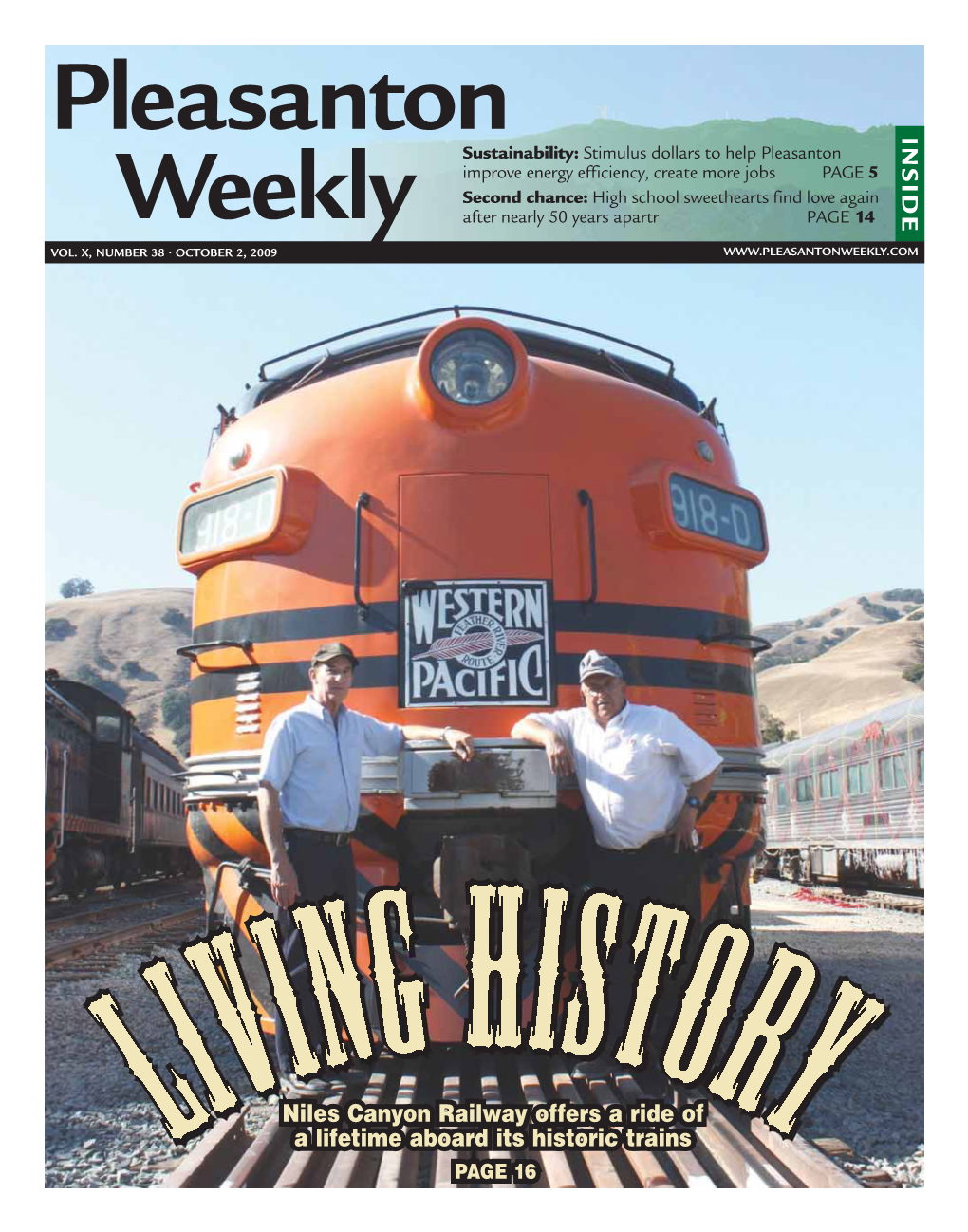 Niles Canyon Railway Offers a Ride O