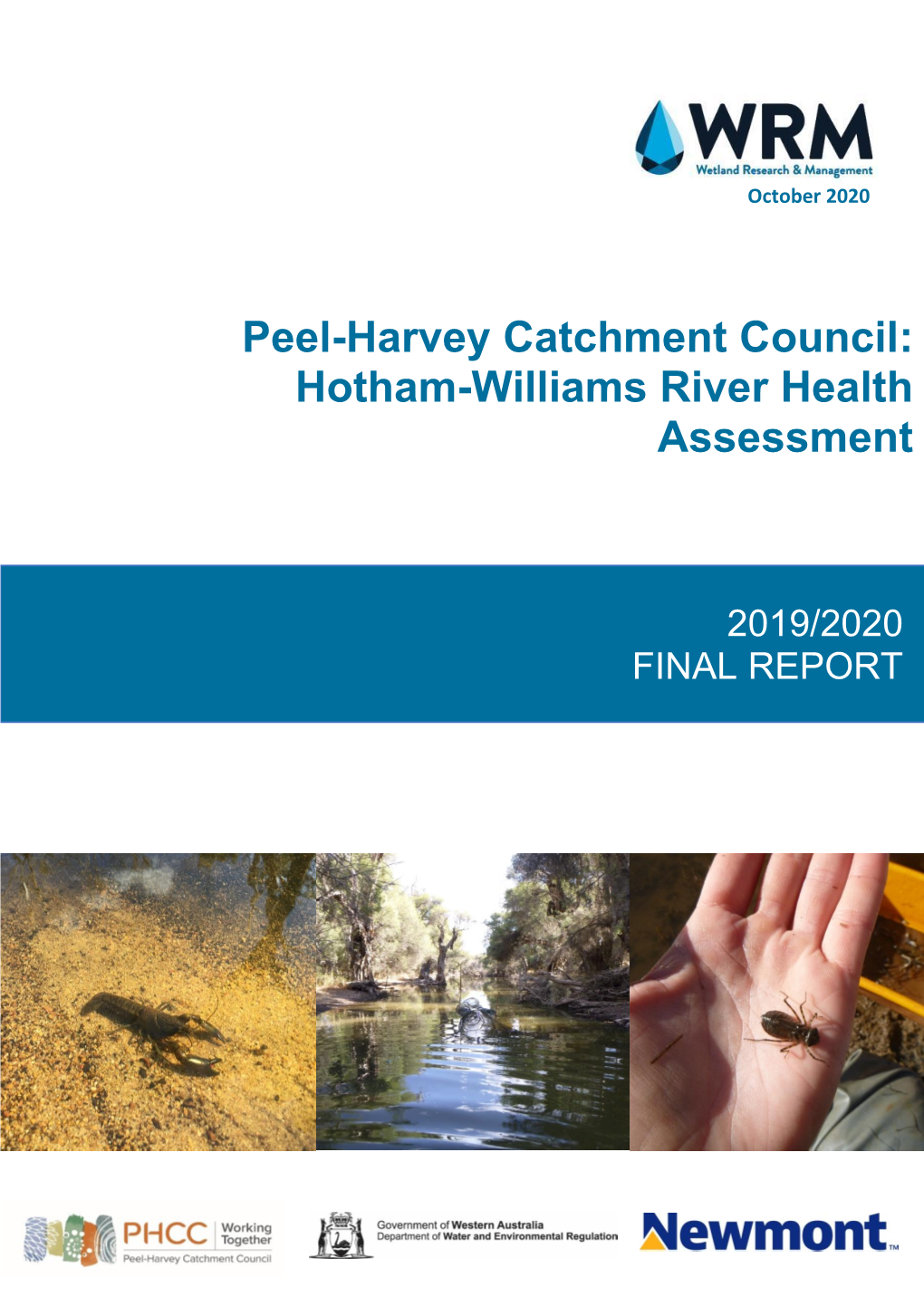 Hotham-Williams River Health Assessment 2019/2020 Sampling