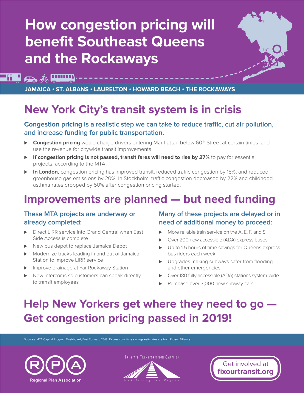 How Congestion Pricing Will Benefit Southeast Queens and the Rockaways