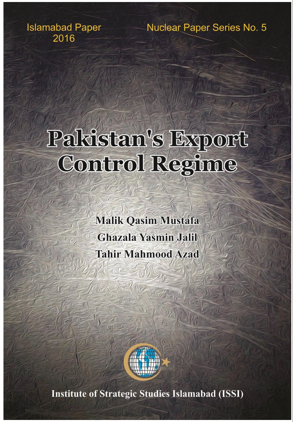 Pakistan's Export Control Regime