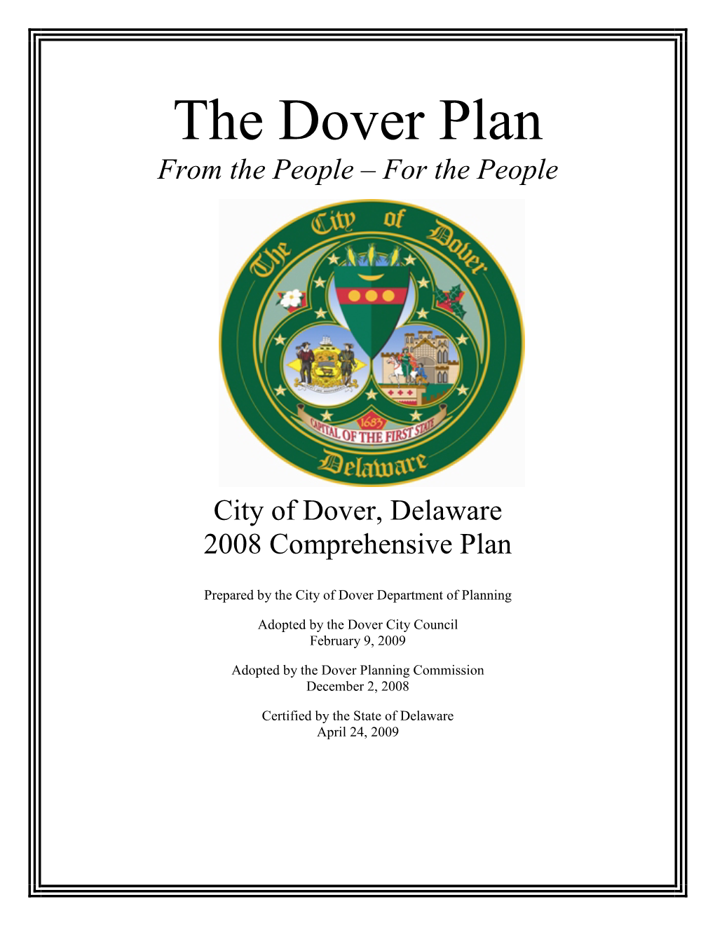 The Dover Plan from the People – for the People