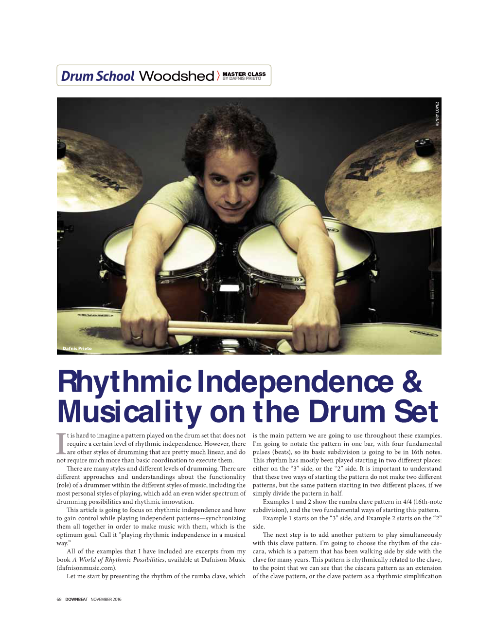 Rhythmic Independence & Musicality on the Drum