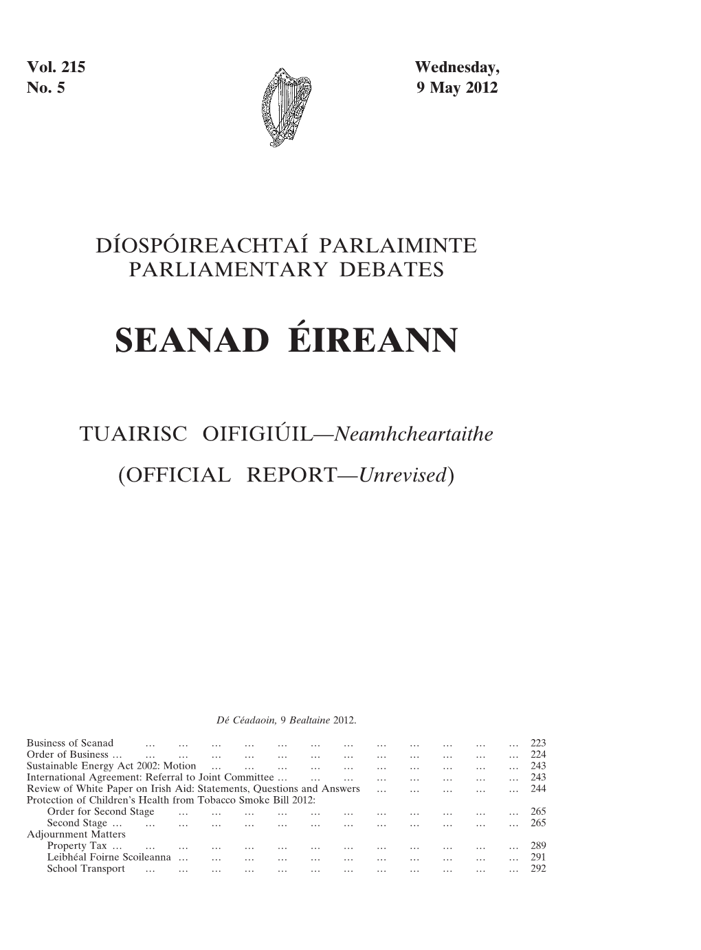 Seanad Éireann