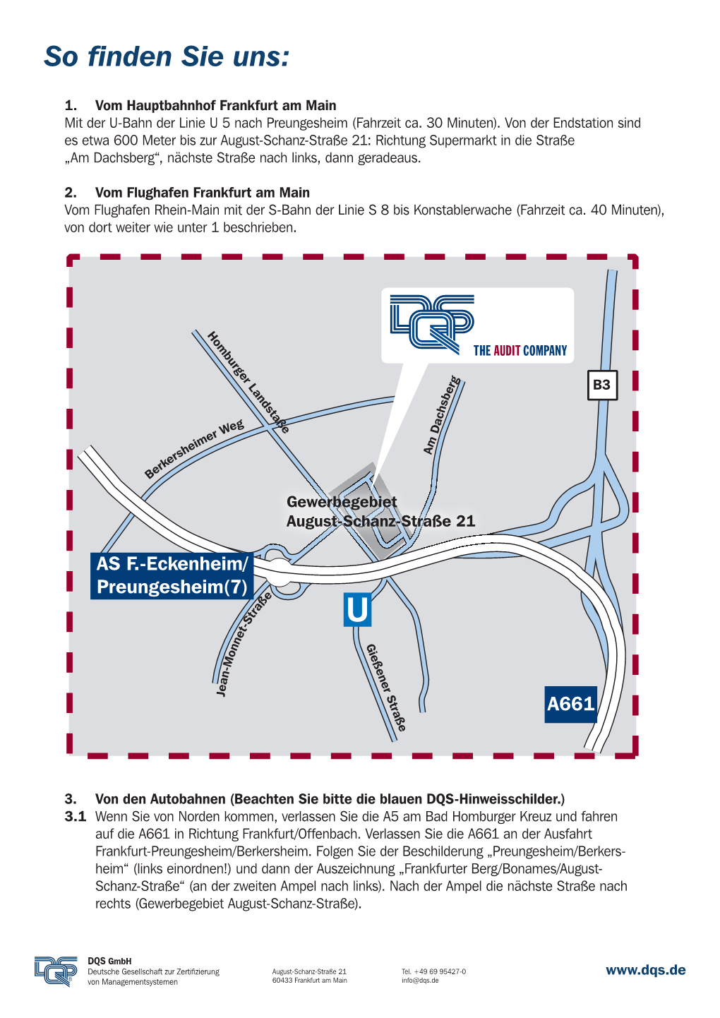 Anfahrt Frankfurt (PDF)