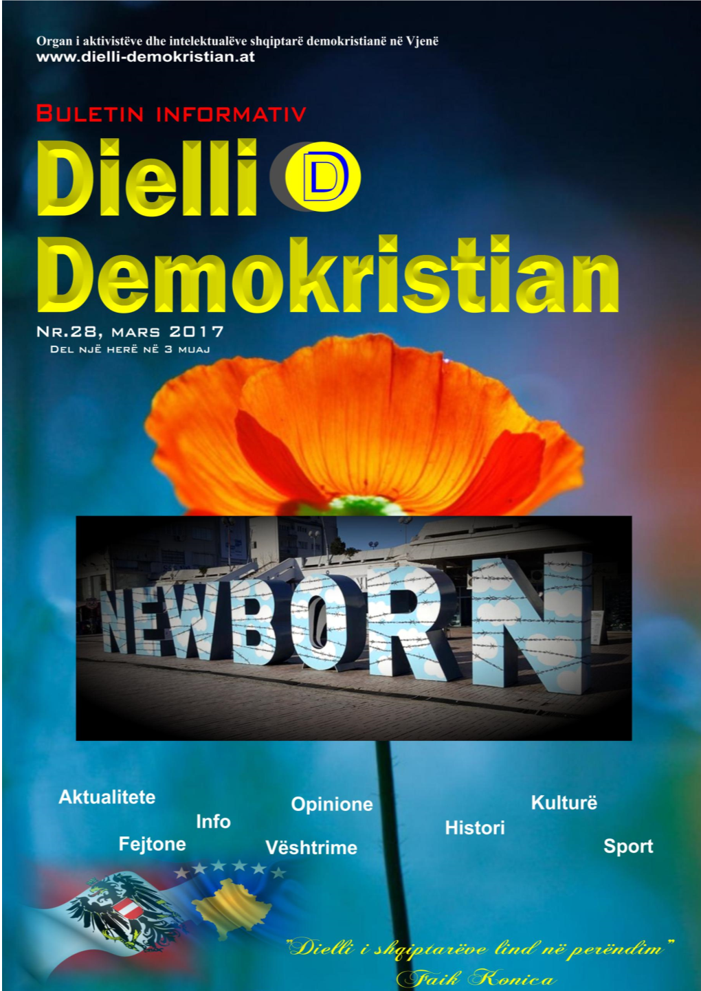 Revista DIELLI DEMOKRISTIAN Nr. 28: Vjenë, Mars 2017