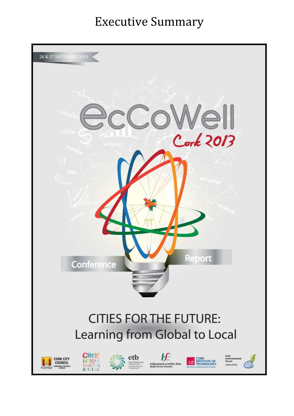 Cork Eccowell Conference Executive Summary.Pdf