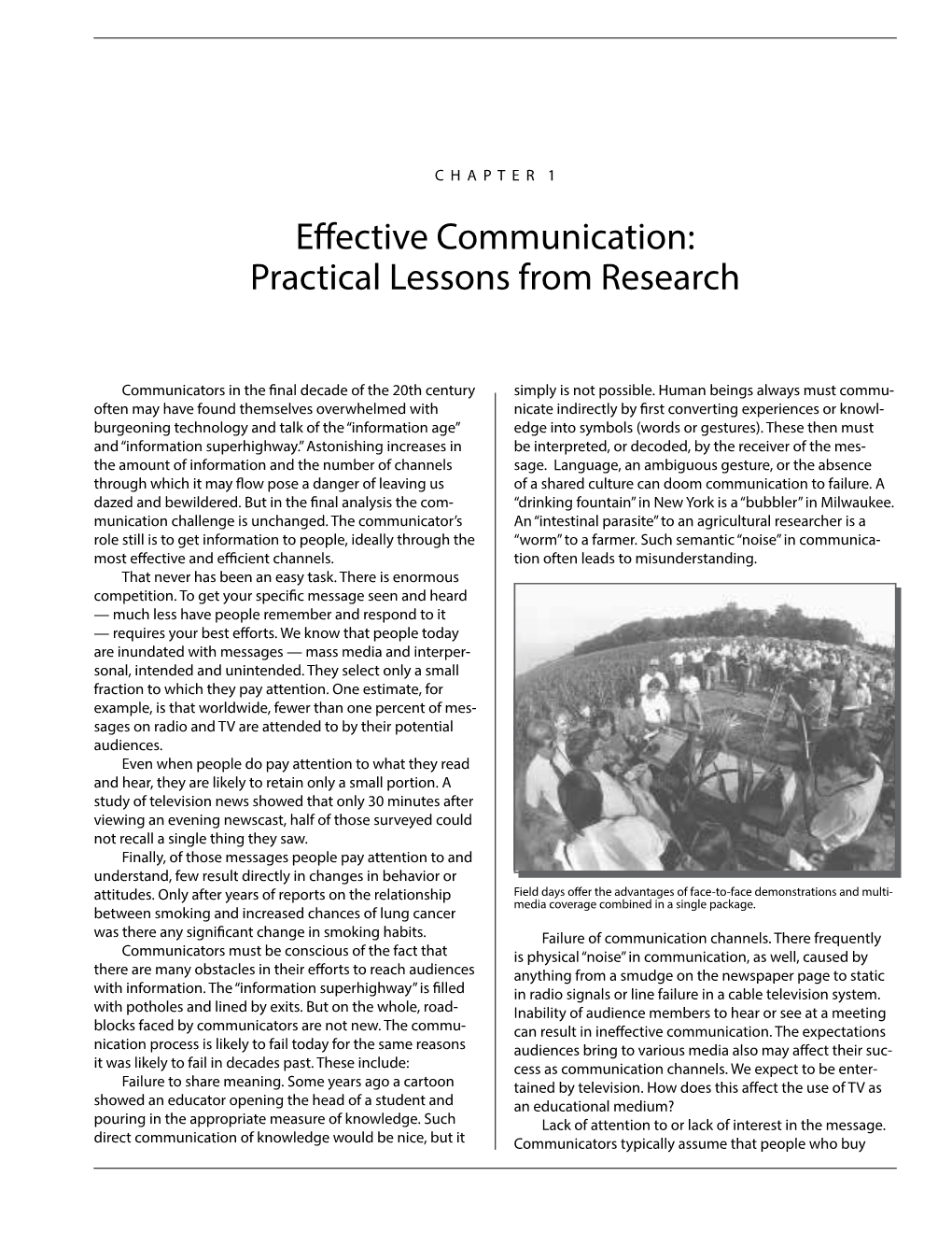 Effective Communication: Practical Lessons from Research