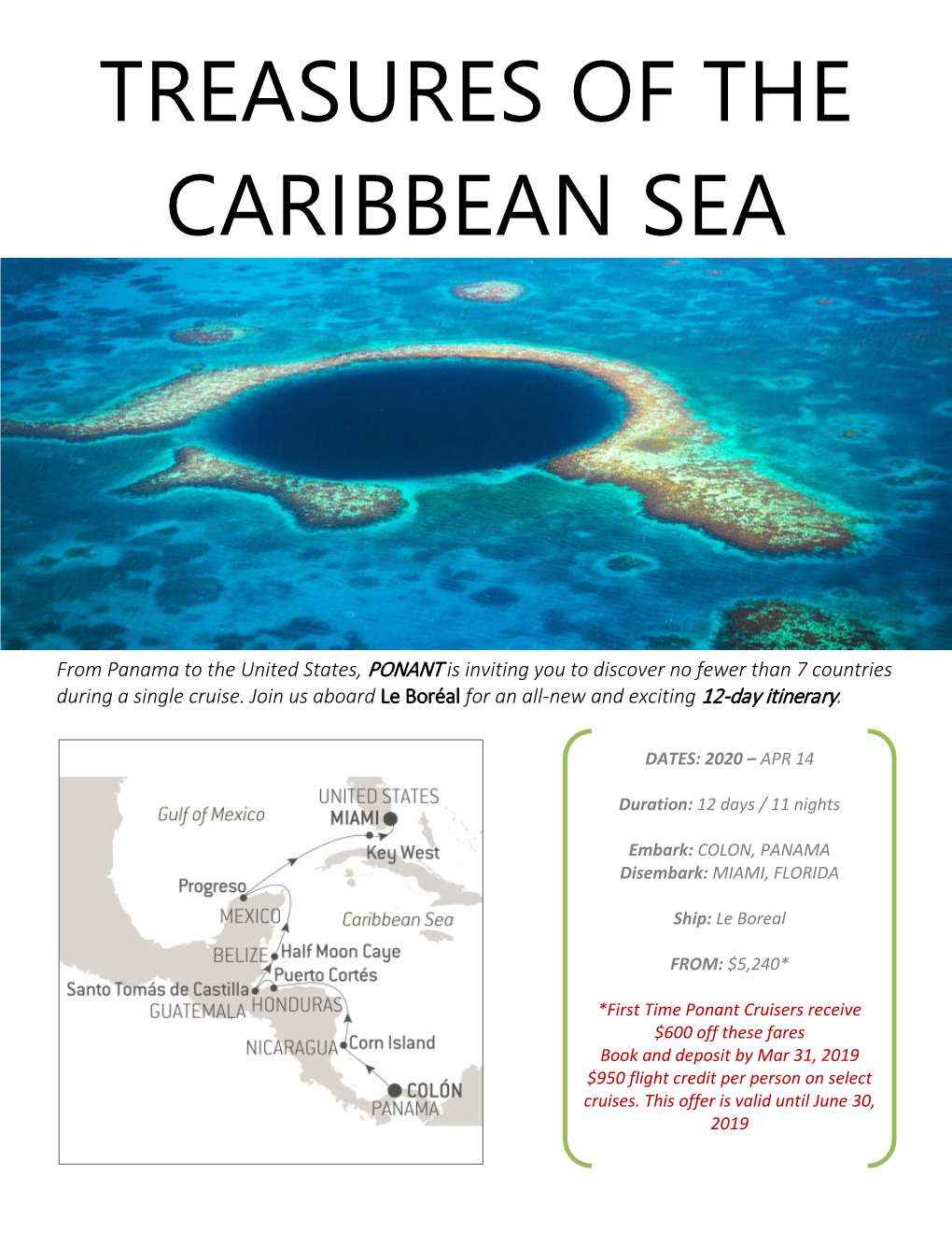 Treasures of the Caribbean Sea