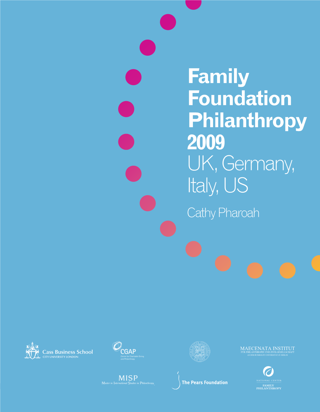 Family Foundation Philanthropy 2009 UK, Germany, Italy, US