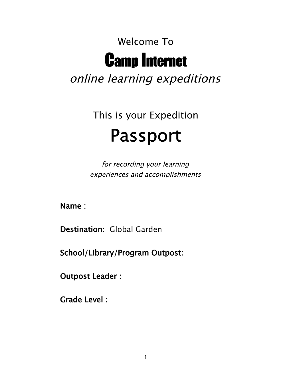 Camp Internet