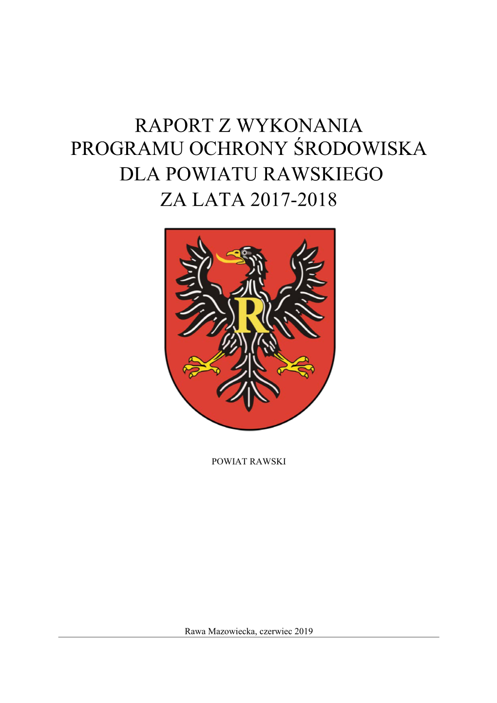 Raport POS Powiat Rawski 2017-2018