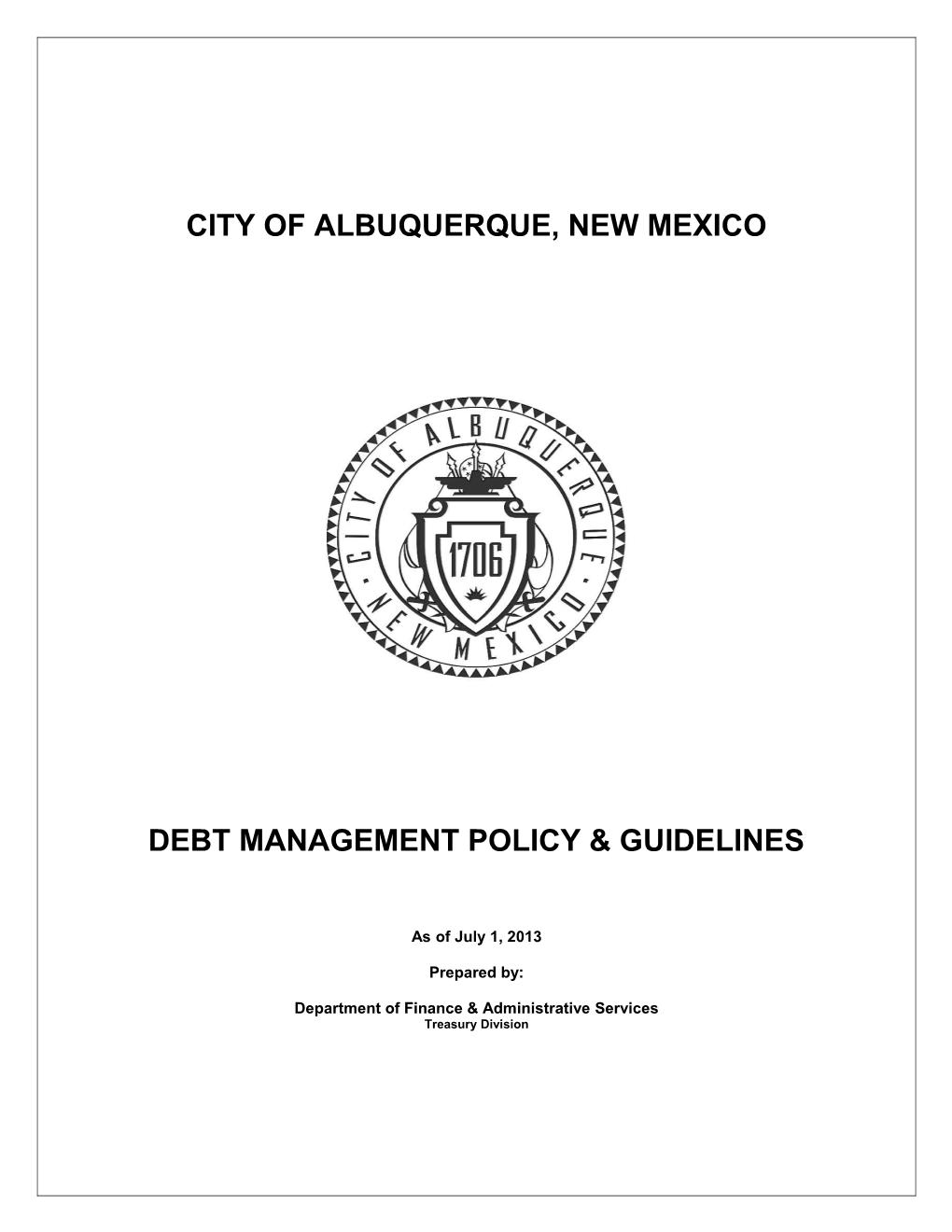 City of Albuquerque, New Mexico