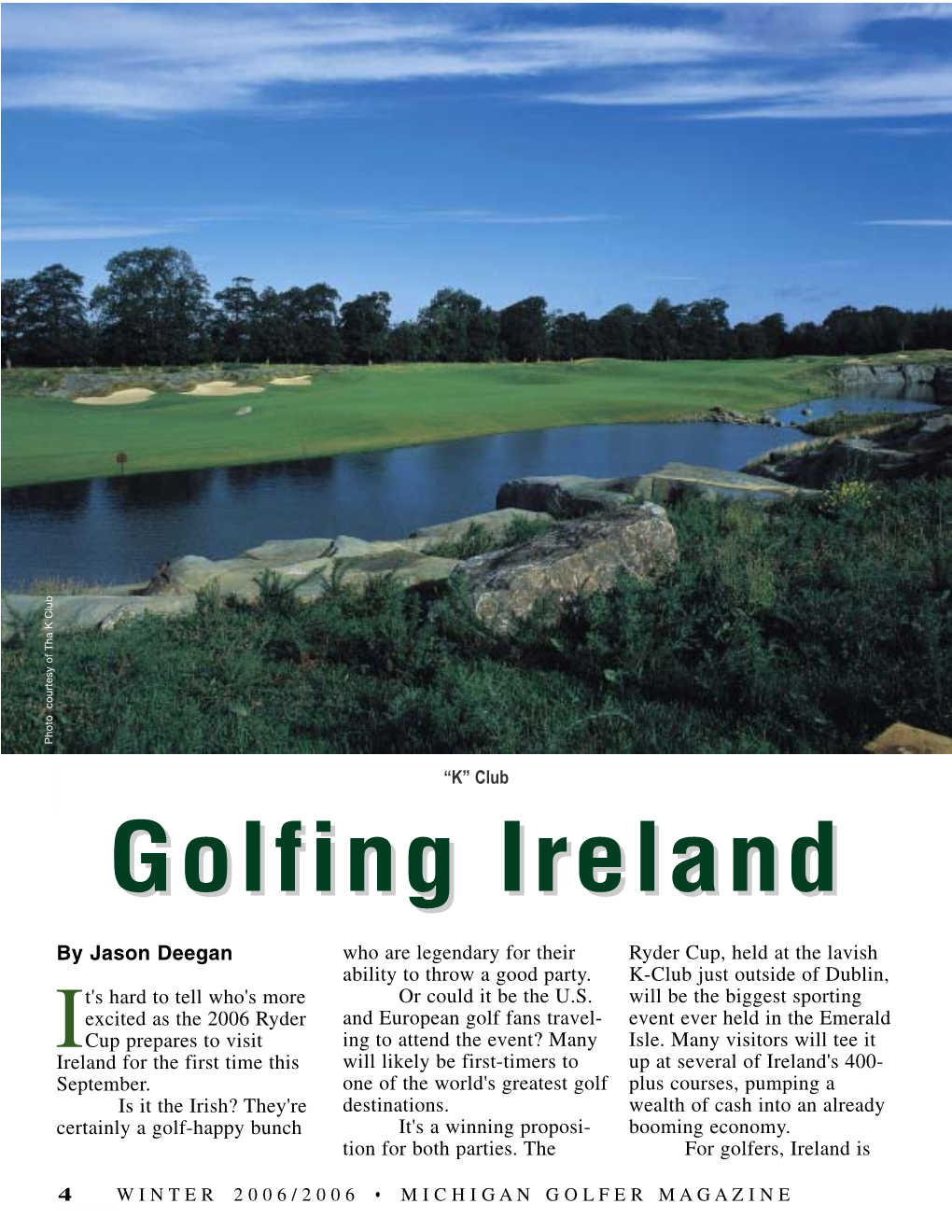 Golfing Irelandireland