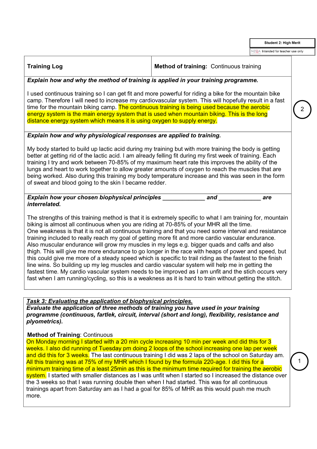 Continuous Training Explain How and Why the Method of Training