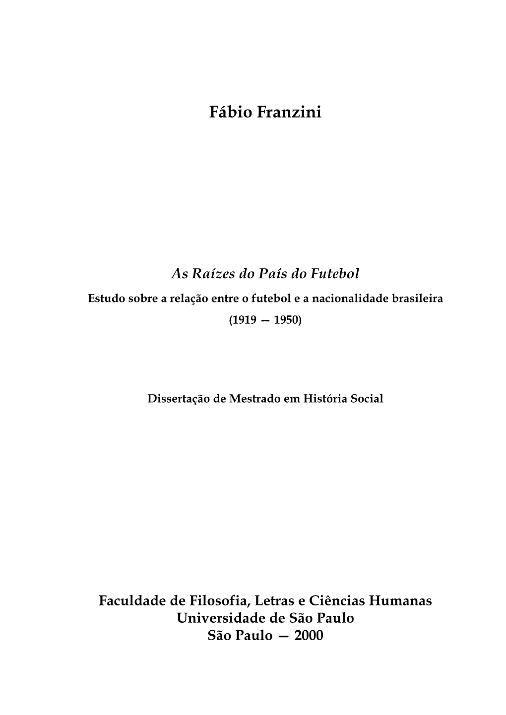 Fábio Franzini