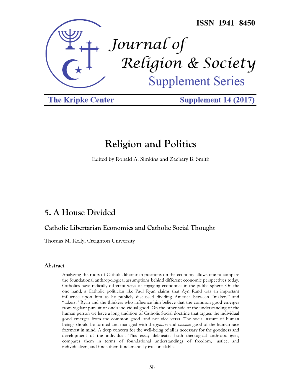 Religion and Politics