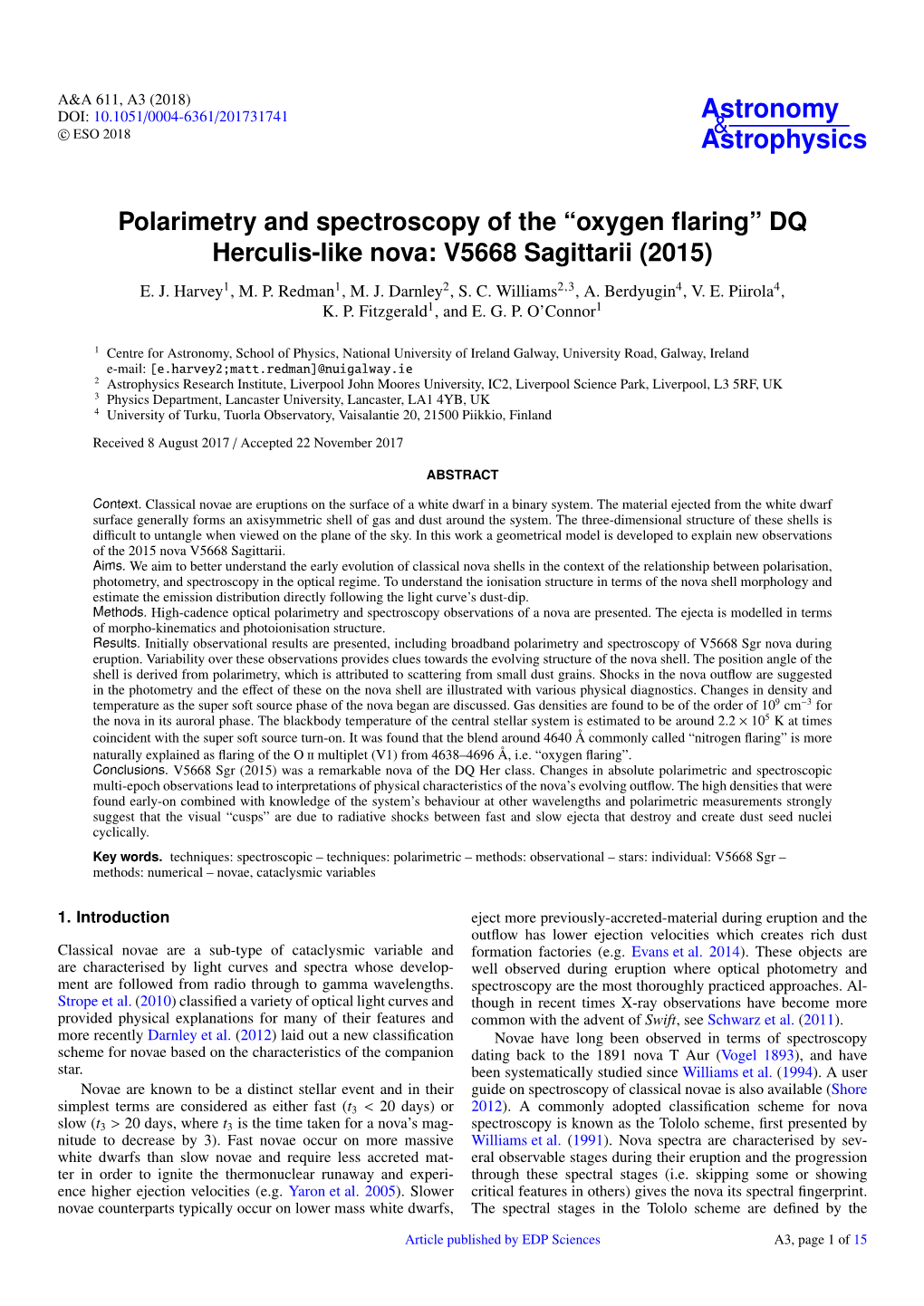 Polarimetry and Spectroscopy of the “Oxygen Flaring” DQ Herculis-Like