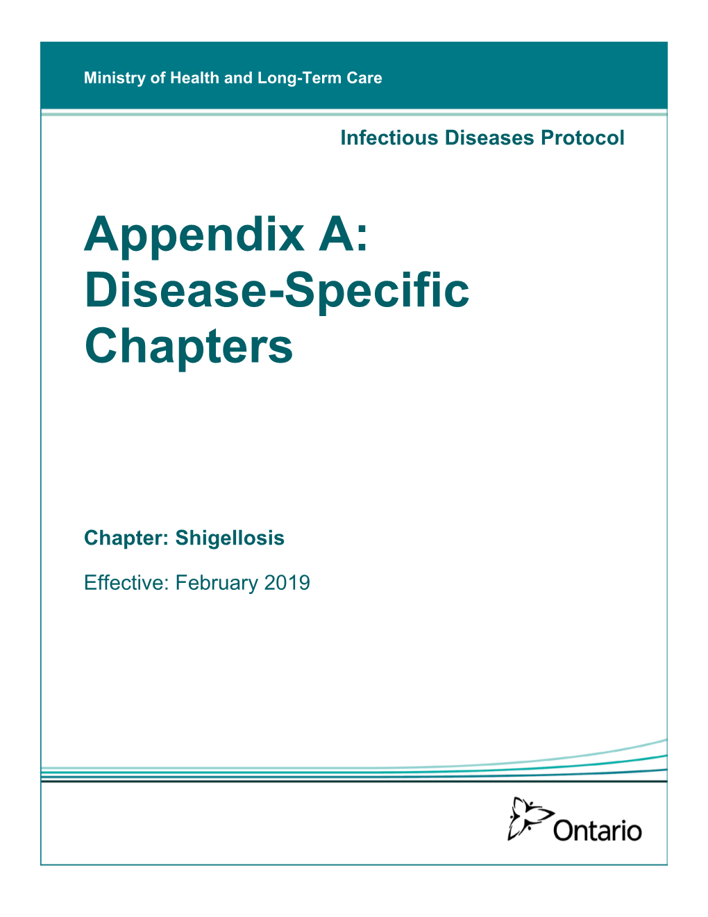 Appendix A: Disease-Specific Chapters