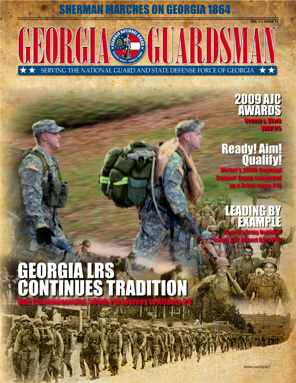 GEORGIA LRS CONTINUES TRADITION Unit Commemorates 506Th PIR Journey to Atlanta P.8