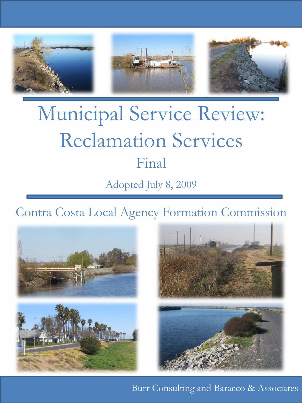 Reclamation Services Final Adopted July 8, 2009