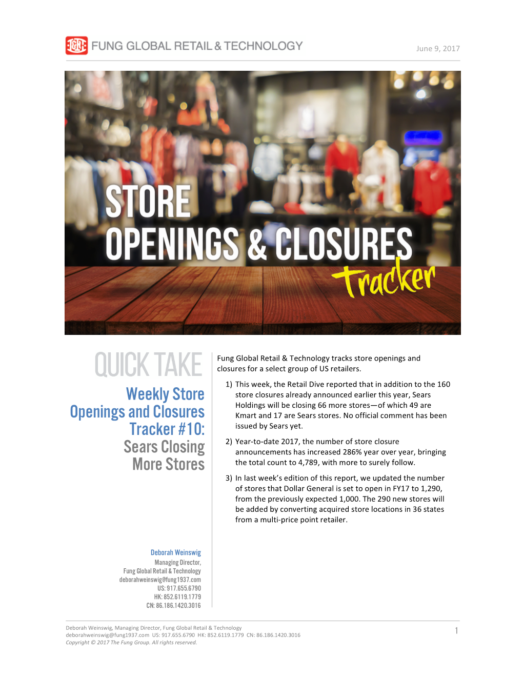 Weekly Store Openings and Closures Tracker #10: Sears Closing More Stores