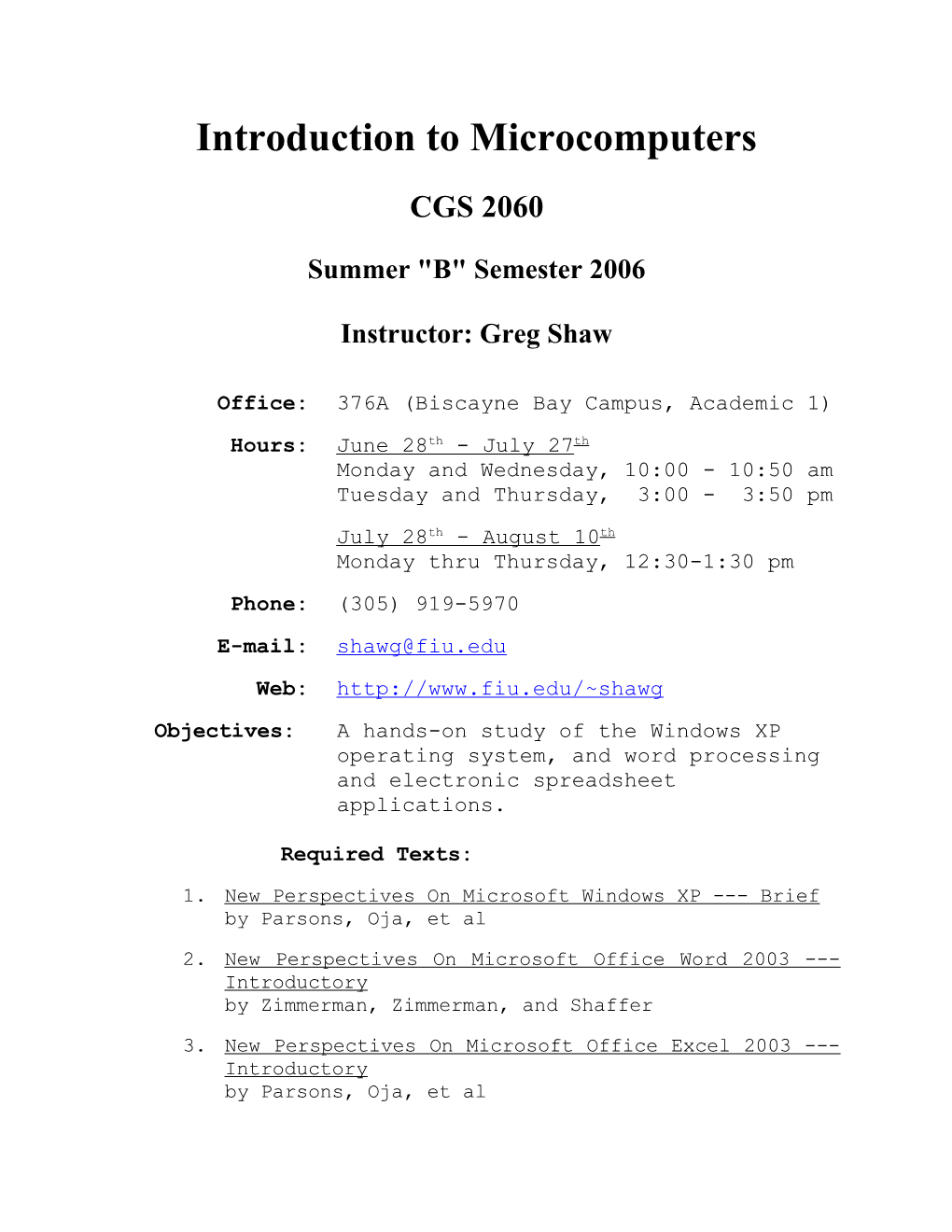 Introduction to Microcomputers