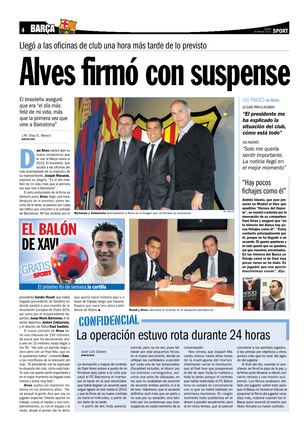 El Balón De Xavi