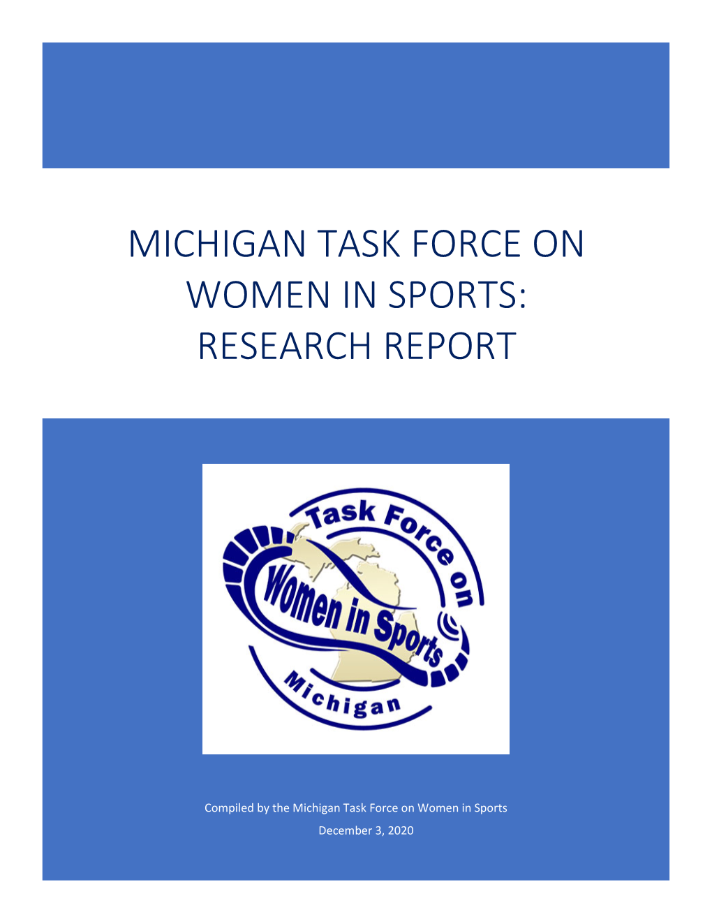 Task Force on Women in Sports Report