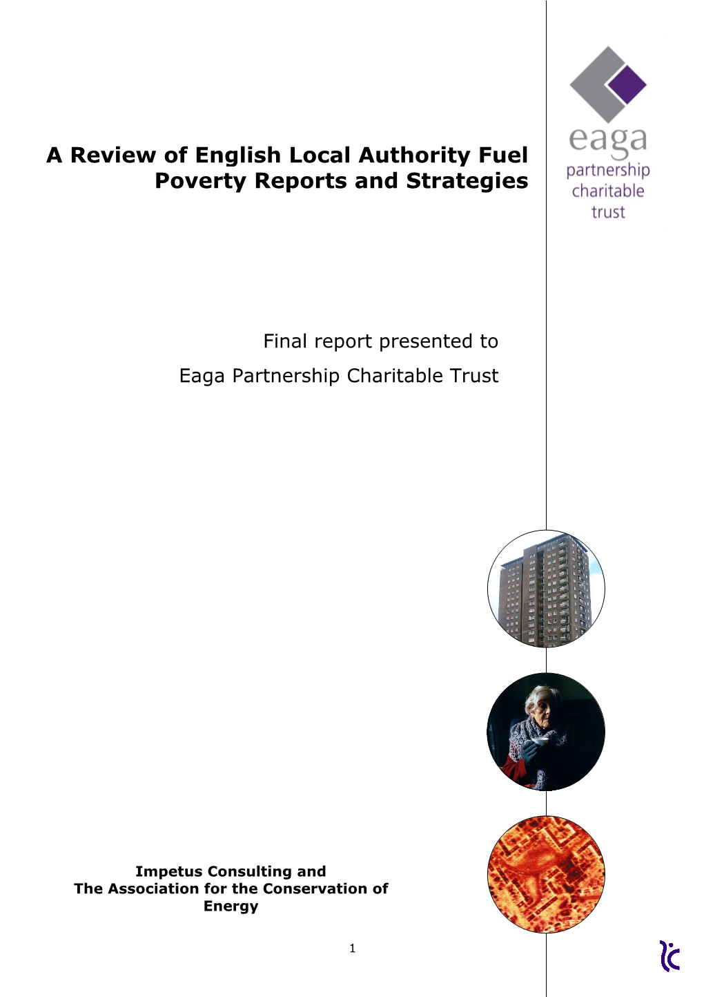 A Review of English Local Authority Fuel Poverty Reports and Strategies