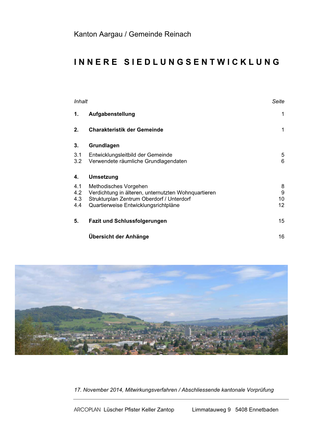 Page 1 Kanton Aargau / Gemeinde Reinach