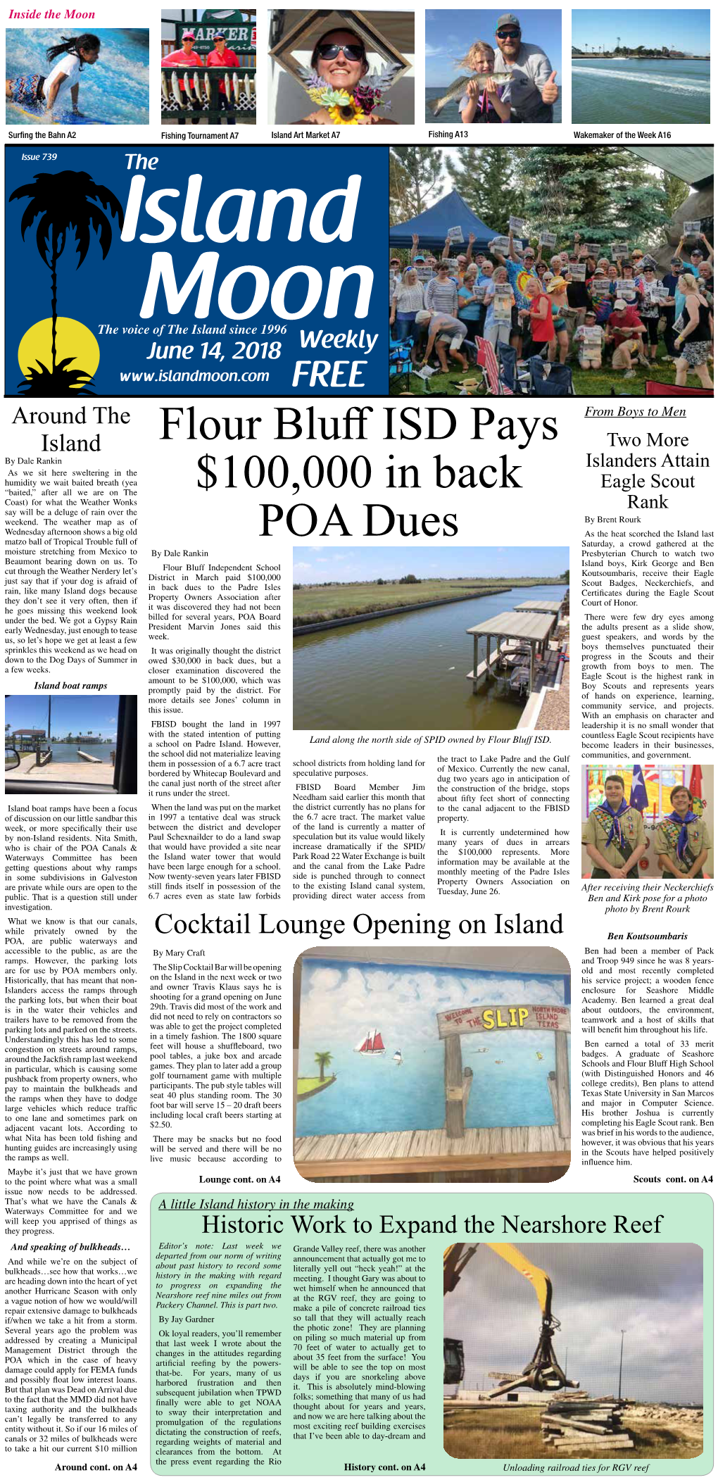 Flour Bluff ISD Pays $100,000 in Back POA Dues