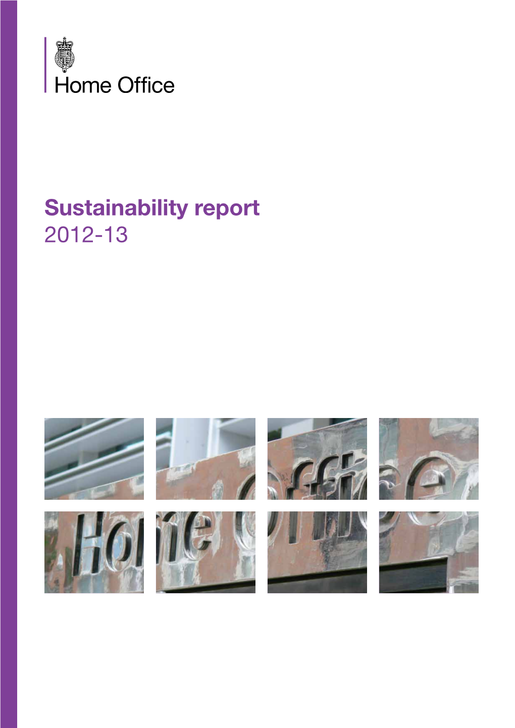 Sustainability Report 2012-13 Contact Us
