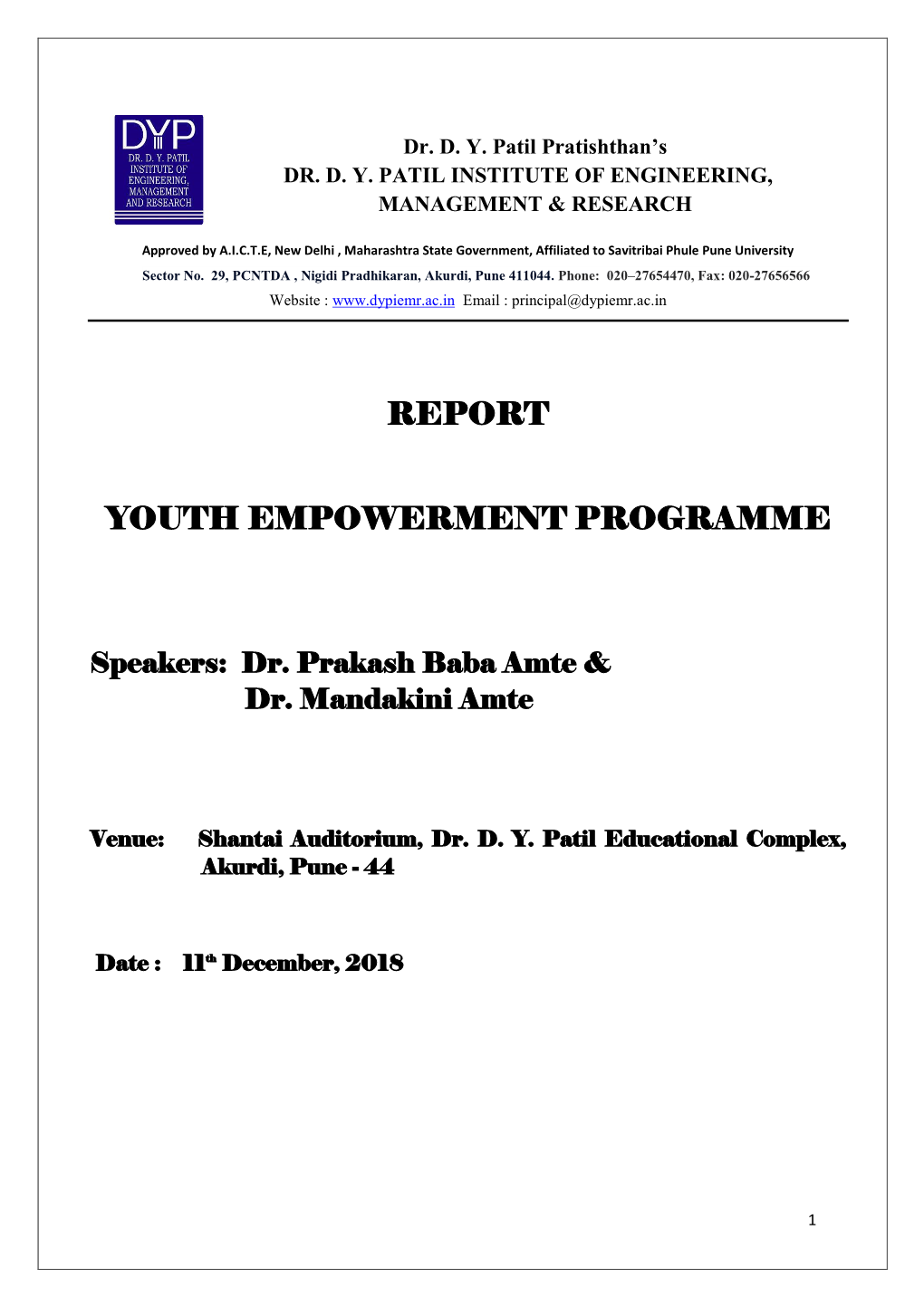 Youth Empowerment Programme