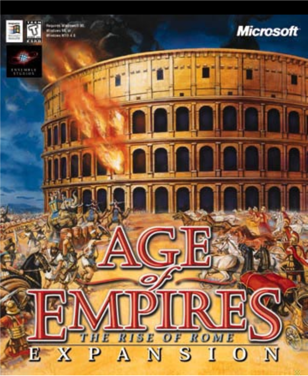 Age of Empires Expansion Includes These New Features: • Four New Civilizations: Carthaginian, Macedonian, Palmyran, and Roman