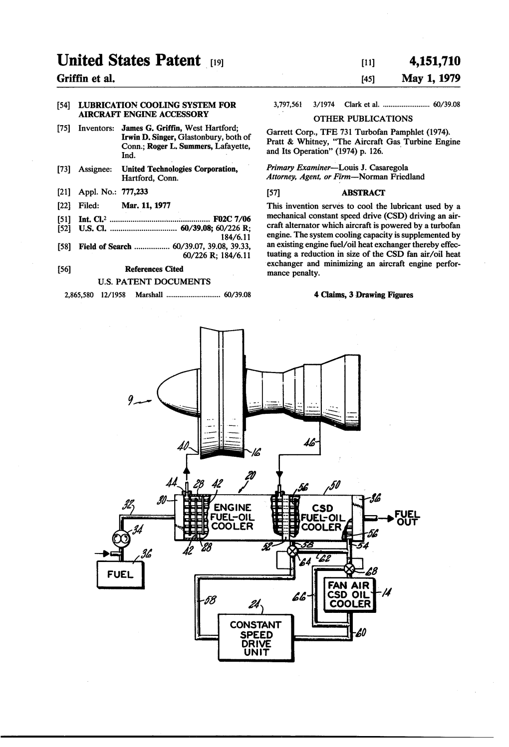 United States Patent (19) 11) 4,151,710 Griffin Et Al