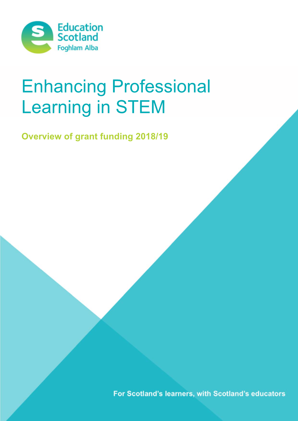 Enhancing Professional Learning in STEM