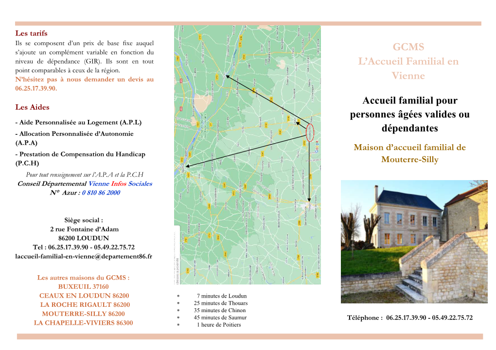 GCMS L'accueil Familial En Vienne