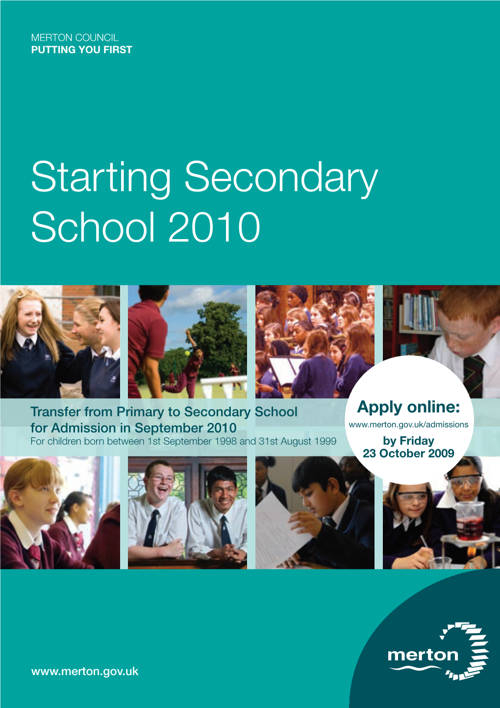 Starting Secondary School 2010