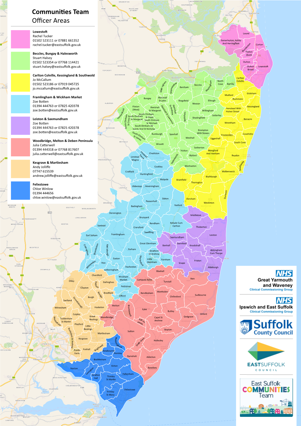 Communitiesteam Officerareas