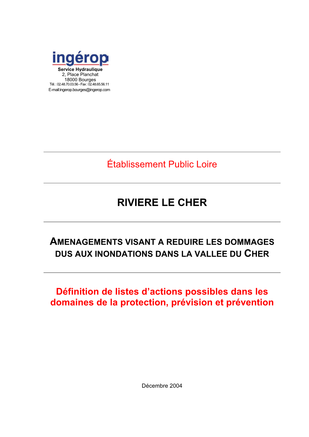 Riviere Le Cher