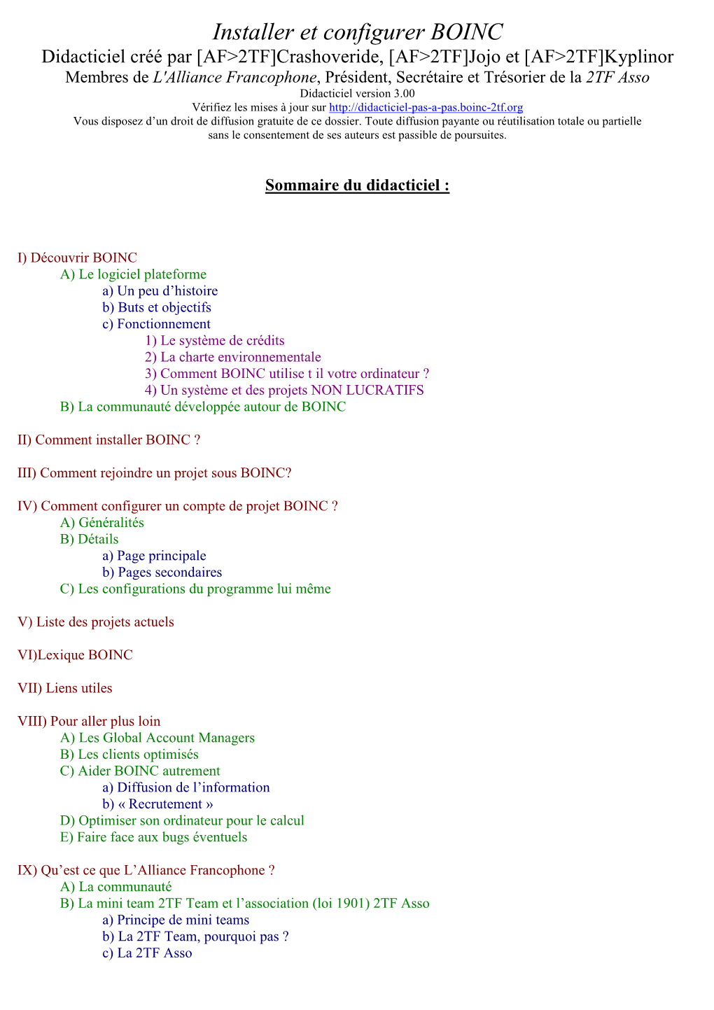 Installer Et Configurer BOINC