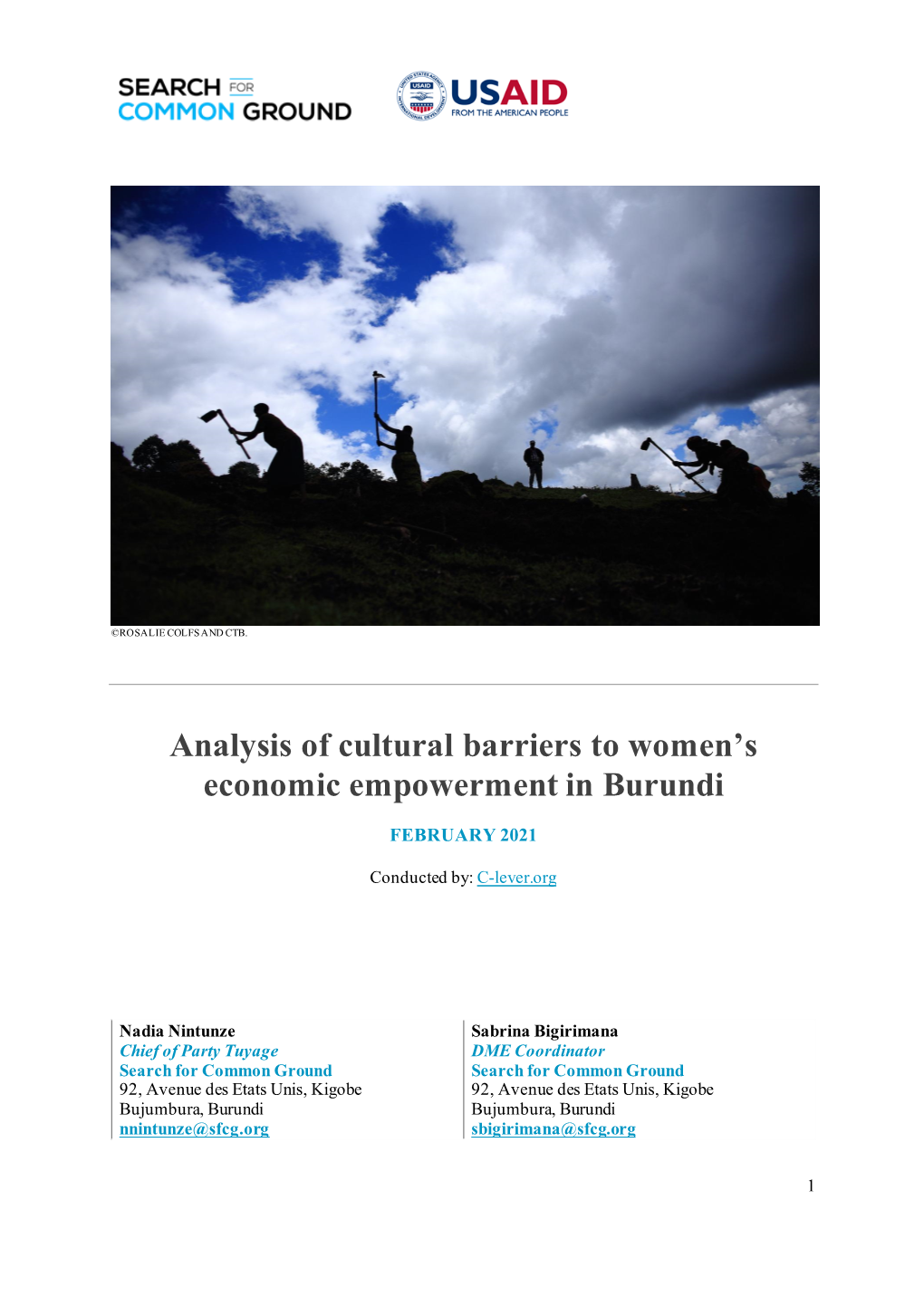 Analysis of Cultural Barriers to Women's Economic Empowerment