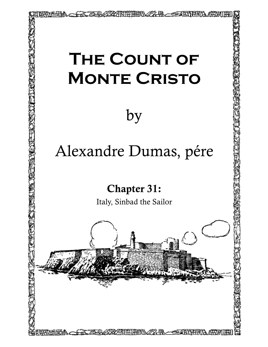 The Count of Monte Cristo