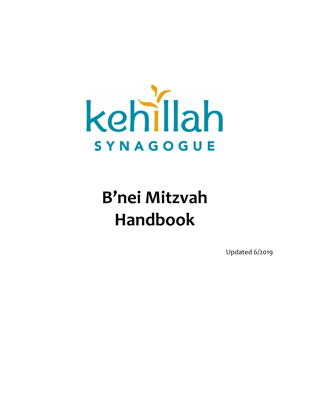 B'nei Mitzvah Handbook