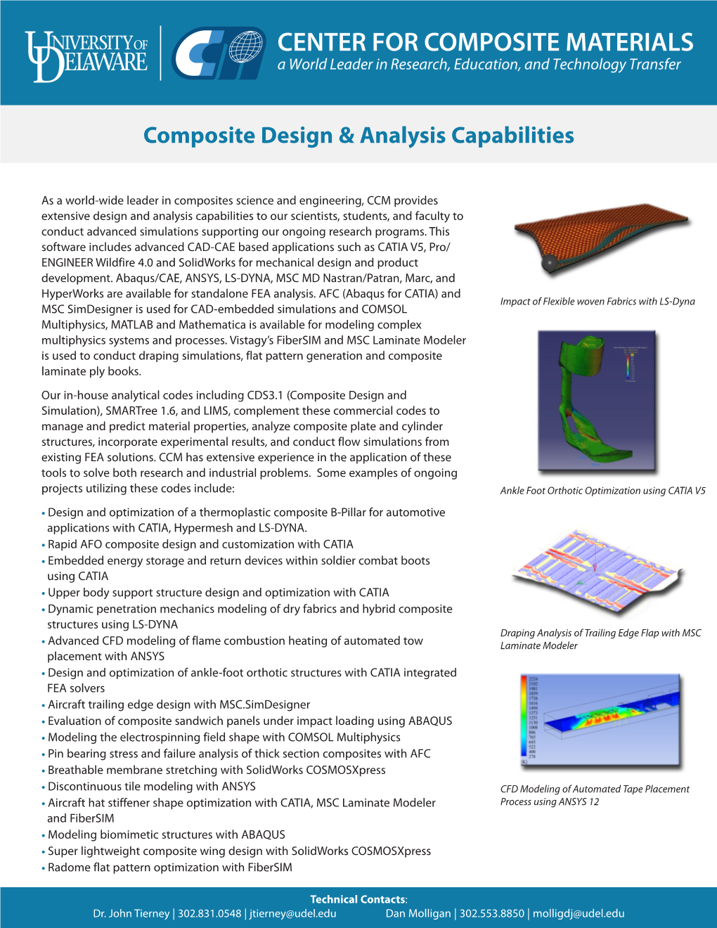 Composite Design & Analysis Capabilities