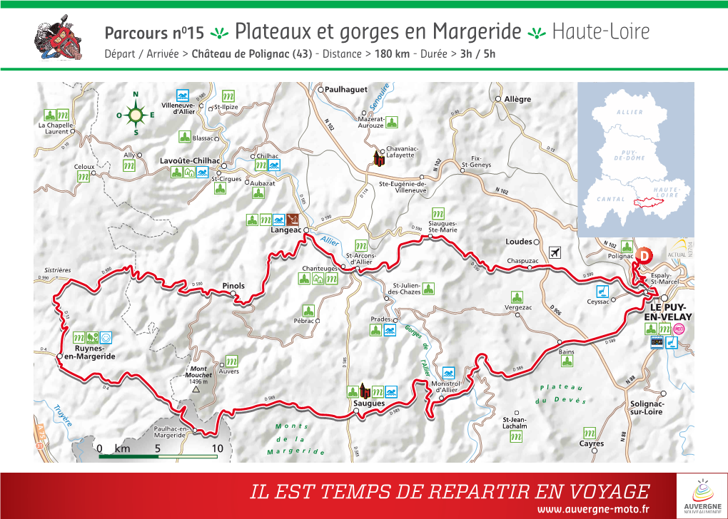 Road-Book Plateaux Et Gorges En Margeride