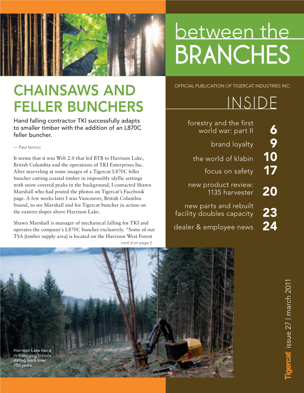 Issue 27, Between the Branches, March 2011