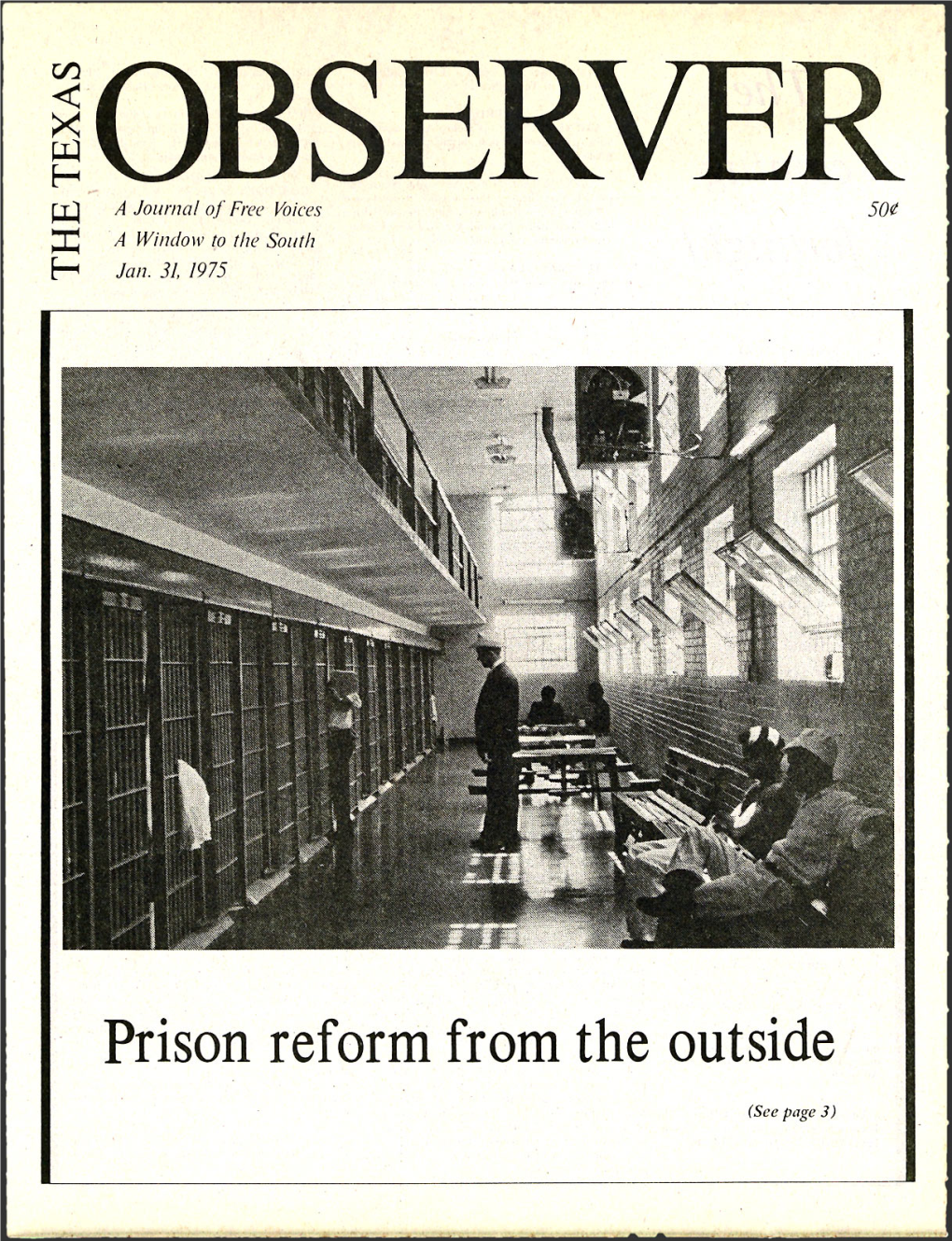 En"4 4•11 a Journal of Free Voices a Window to the South Jan. 31, 19 75