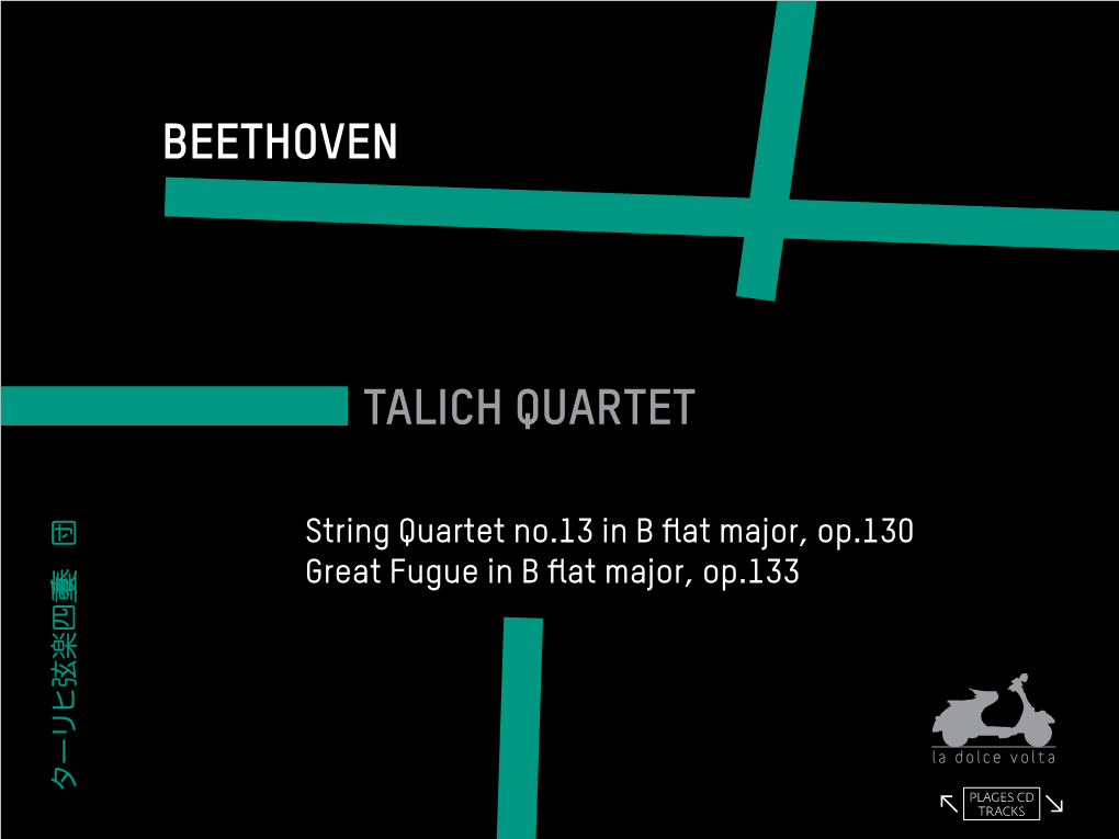 Talich Quartet Beethoven